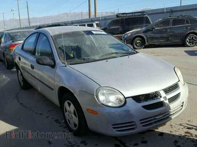Photo 1B3ES26C35D101614 - DODGE NEON 2005