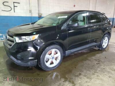 2016 Ford EDGE SE, black — VIN 2FMPK4G90GBB99530, Copart