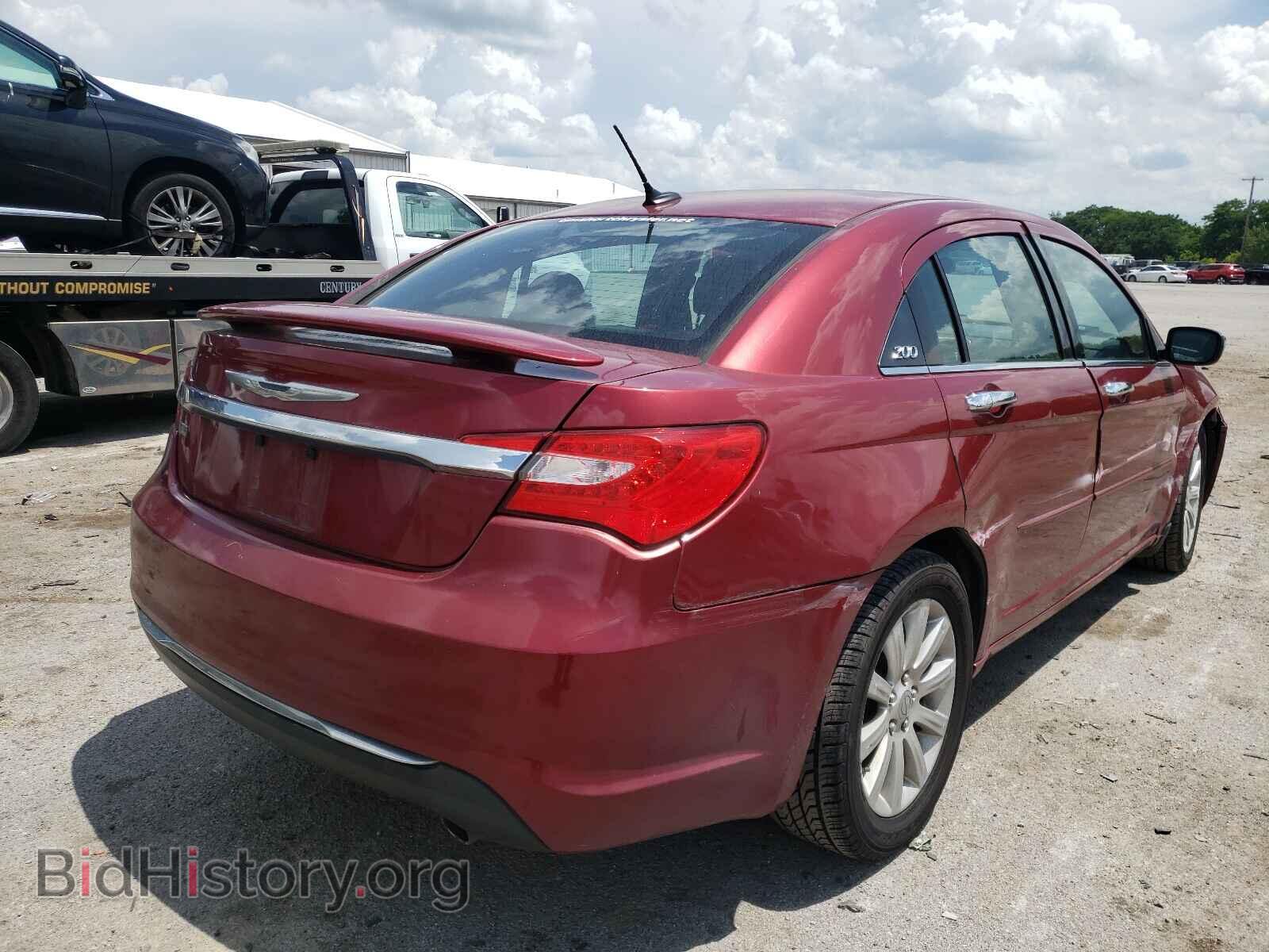2013 CHRYSLER 200 - VIN: 1C3CCBCGXDN559030 - Фото 4