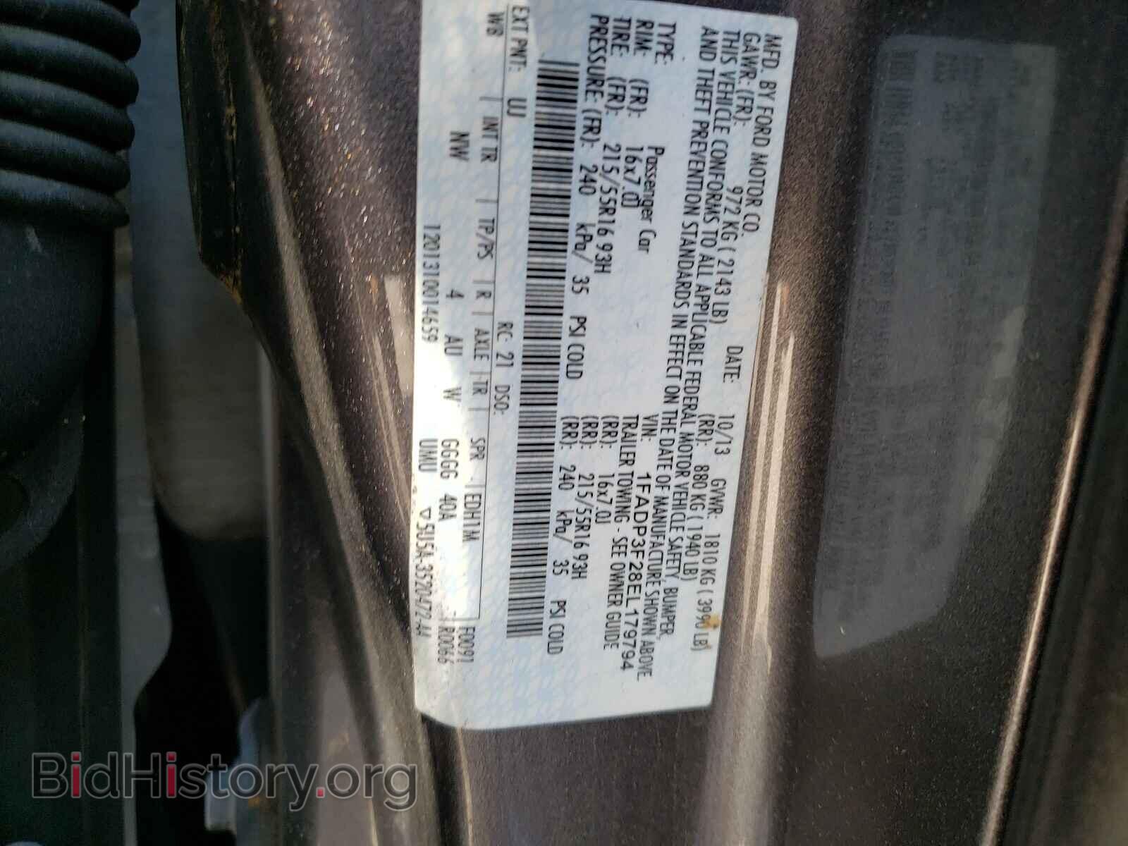 2014 FORD FOCUS - VIN: 1FADP3F28EL179794 - Photo 10