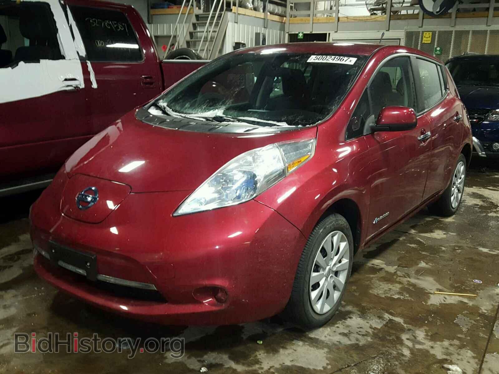 2013 NISSAN LEAF - VIN: 1N4AZ0CP9DC424791 - Фото 2