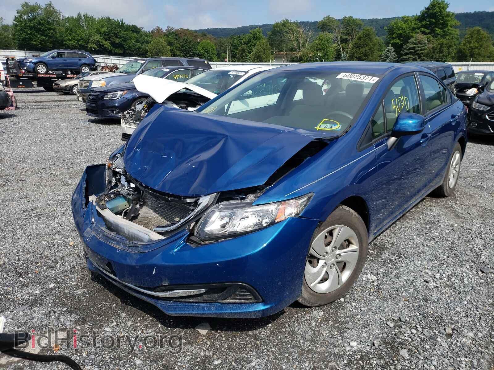 2013 HONDA CIVIC - VIN: 19XFB2F57DE219912 - Фото 2