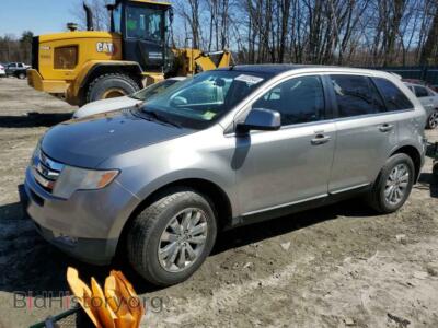 2008 Ford EDGE Limited, серый — VIN 2FMDK49C38BA27005, Copart