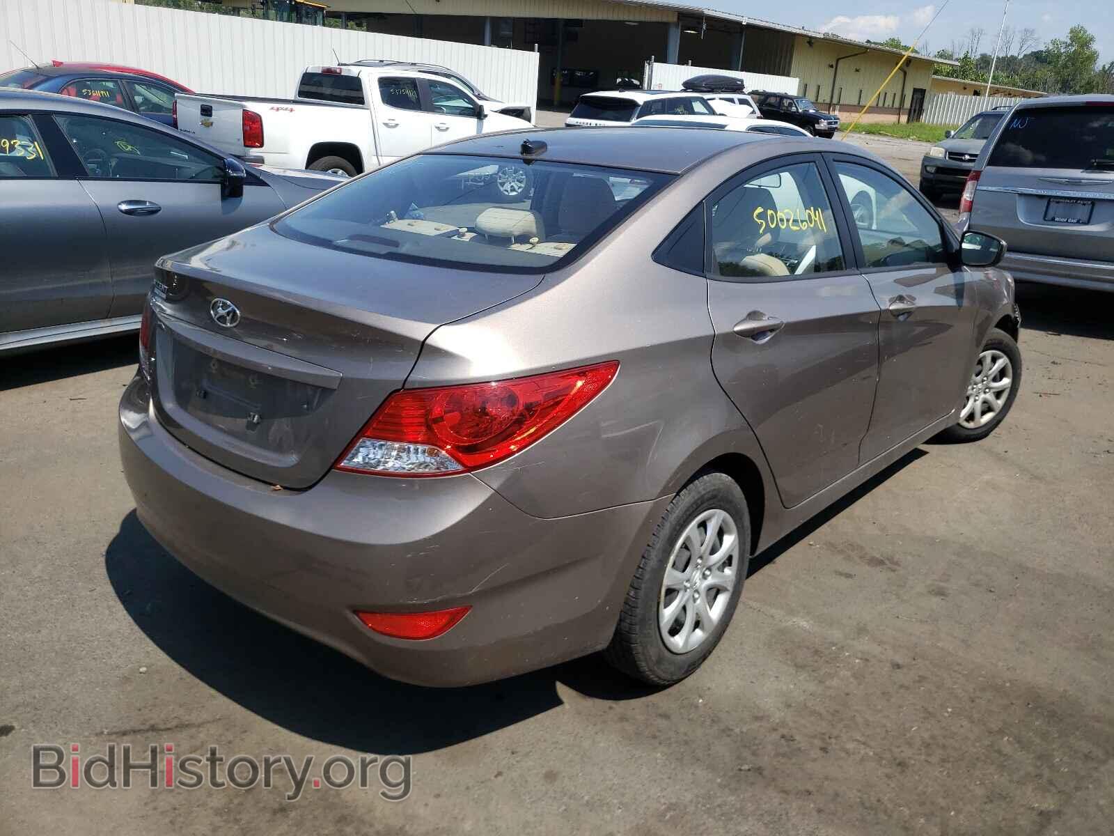 2014 HYUNDAI ACCENT - VIN: KMHCT4AE9EU730040 - Фото 4