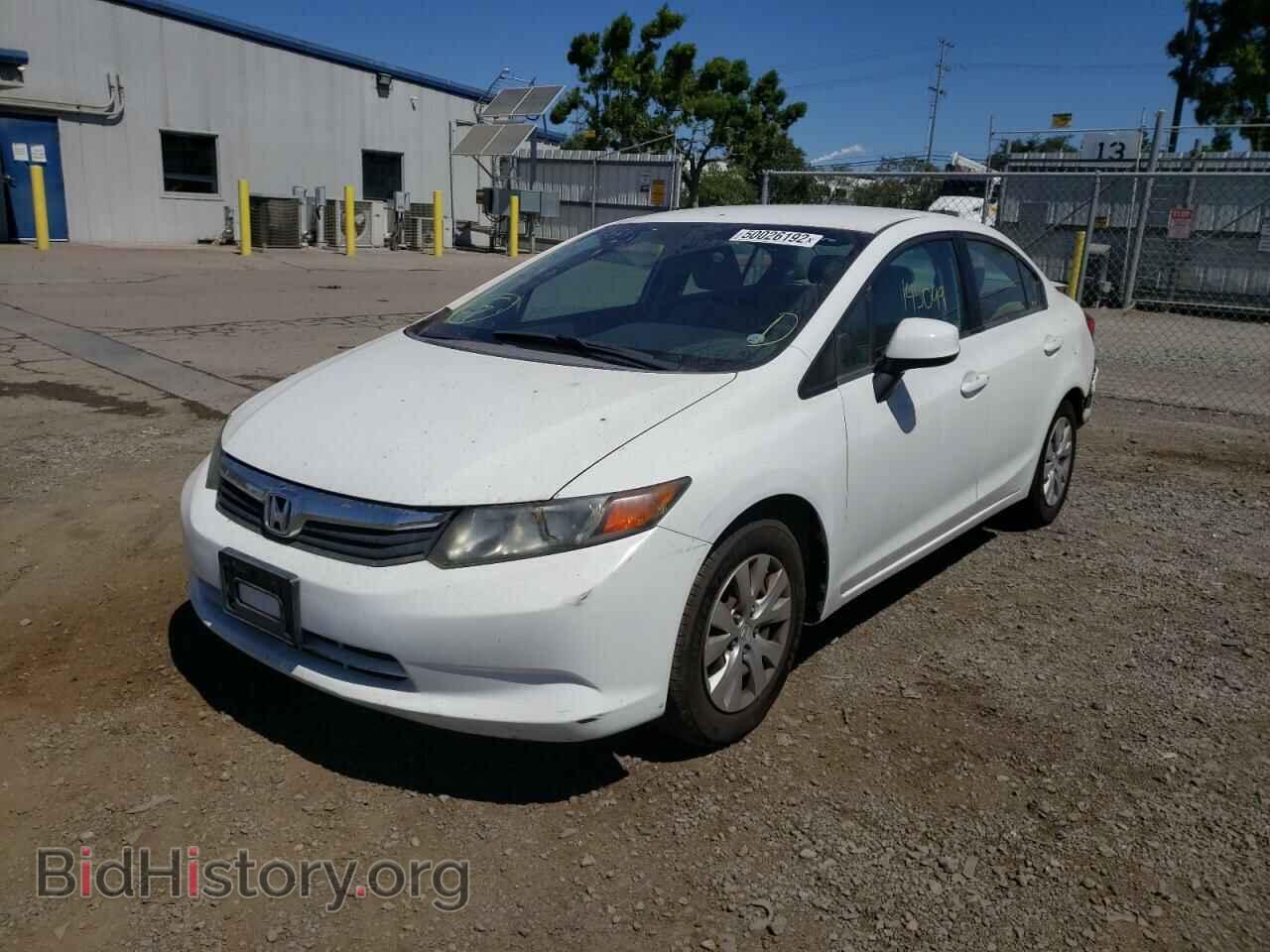 2012 HONDA CIVIC - VIN: 2HGFB2F5XCH580331 - Фото 2