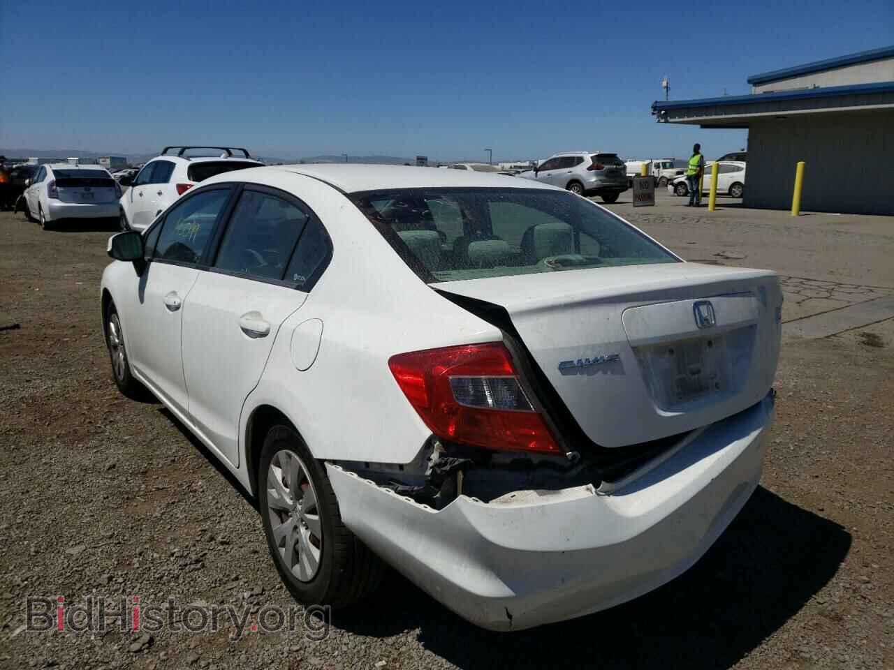 2012 HONDA CIVIC - VIN: 2HGFB2F5XCH580331 - Фото 3