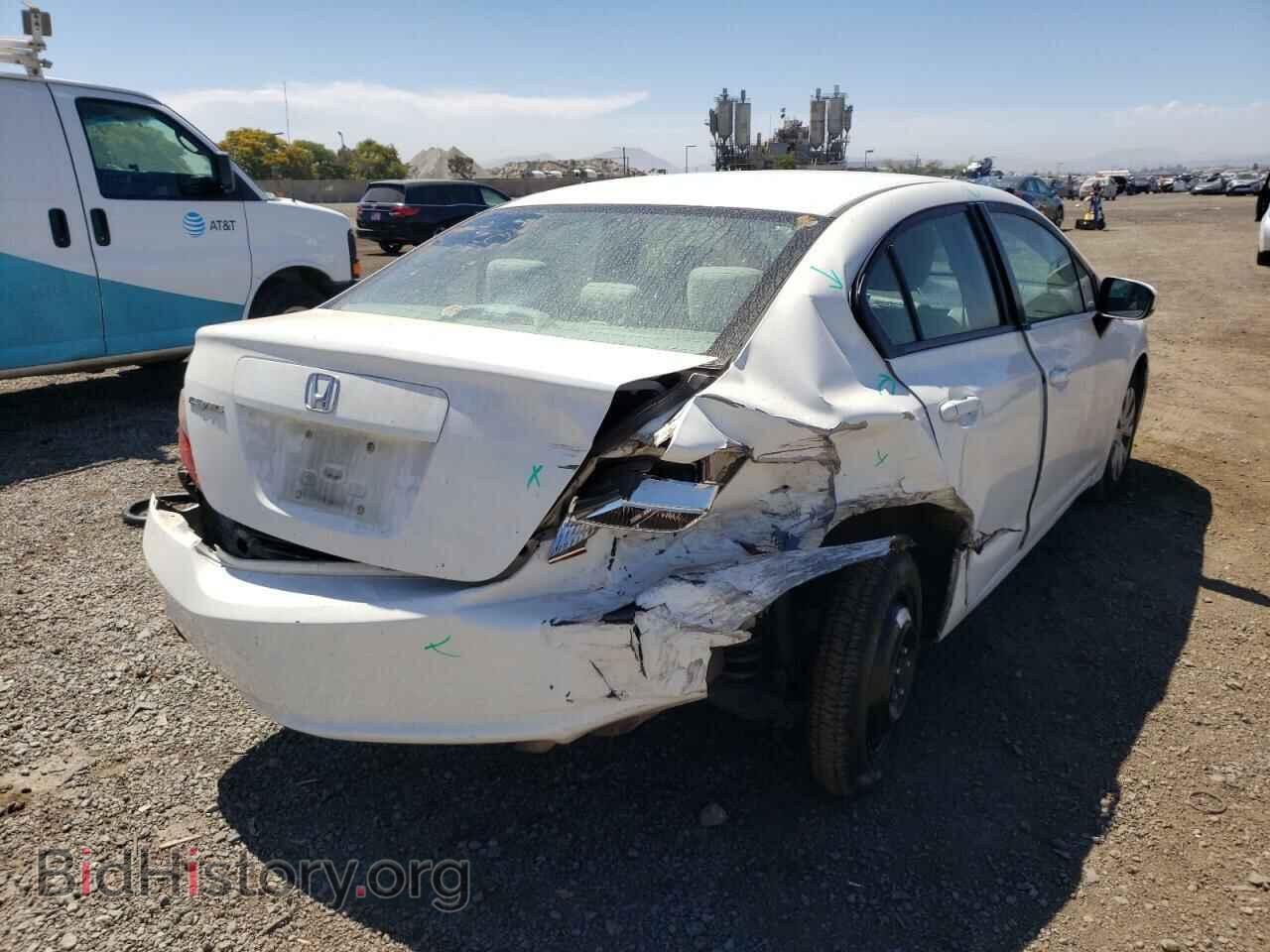 2012 HONDA CIVIC - VIN: 2HGFB2F5XCH580331 - Фото 4