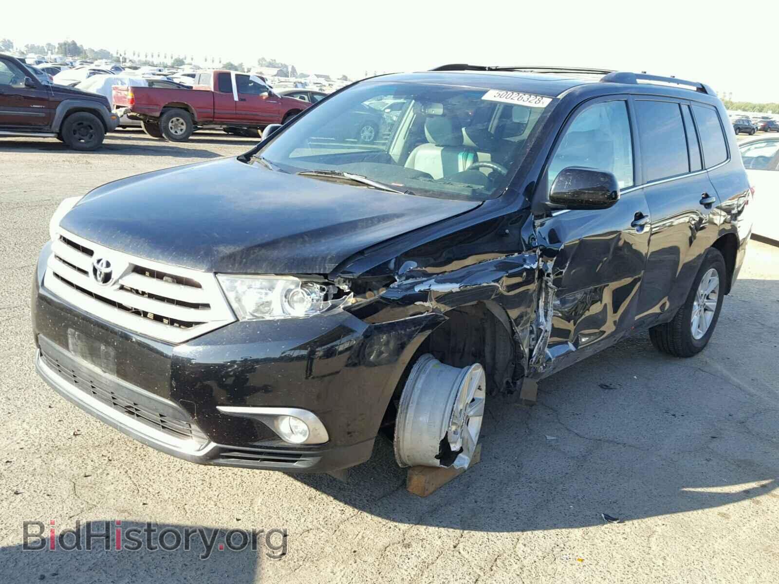 2011 TOYOTA HIGHLANDER - VIN: 5TDZK3EH1BS024065 - Фото 2