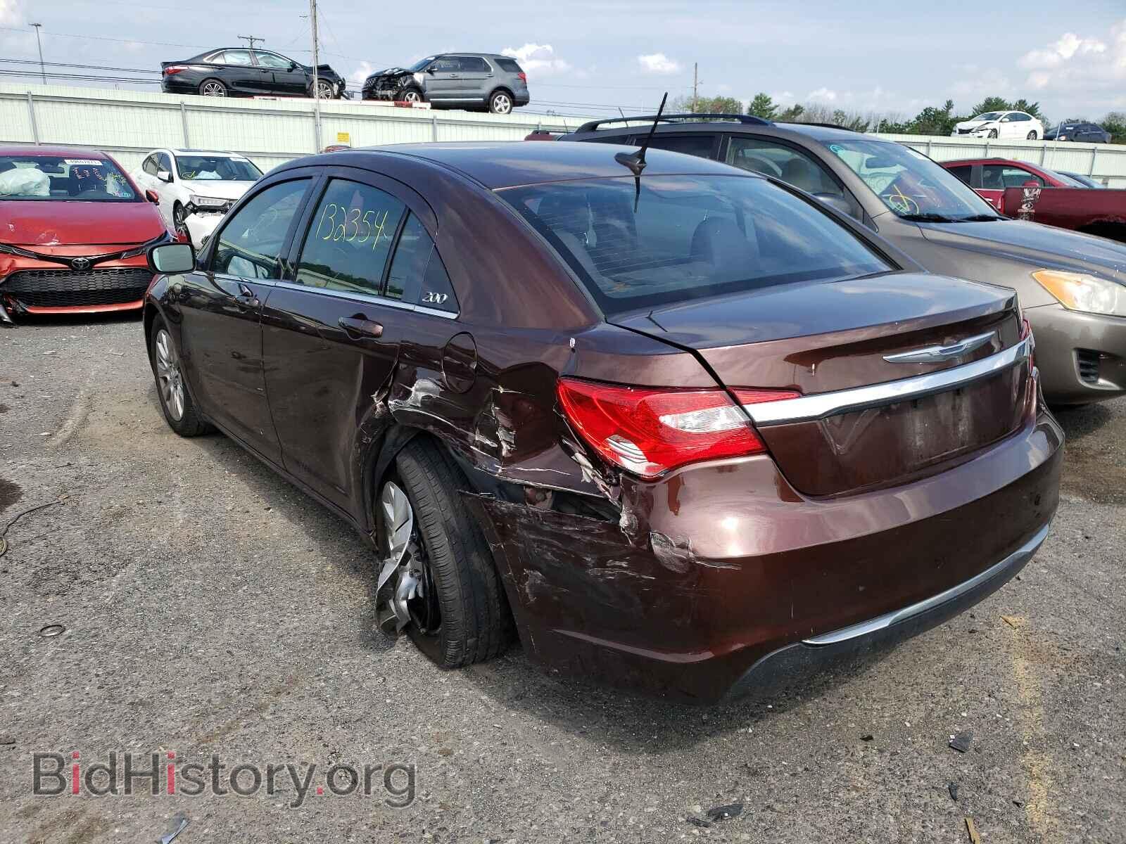 2013 CHRYSLER 200 - VIN: 1C3CCBAG1DN754985 - Фото 3