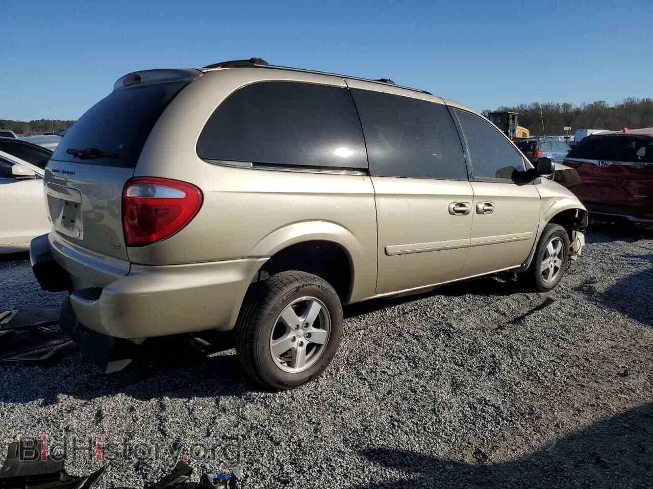 2007 DODGE CARAVAN - VIN: 2D4GP44L07R314384 - Фото 3