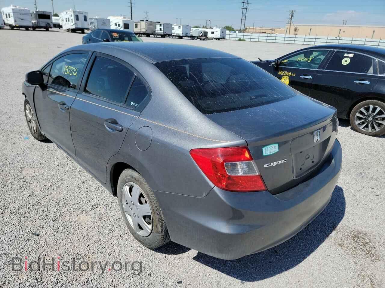 2012 HONDA CIVIC - VIN: 19XFB2F56CE009882 - Фото 3