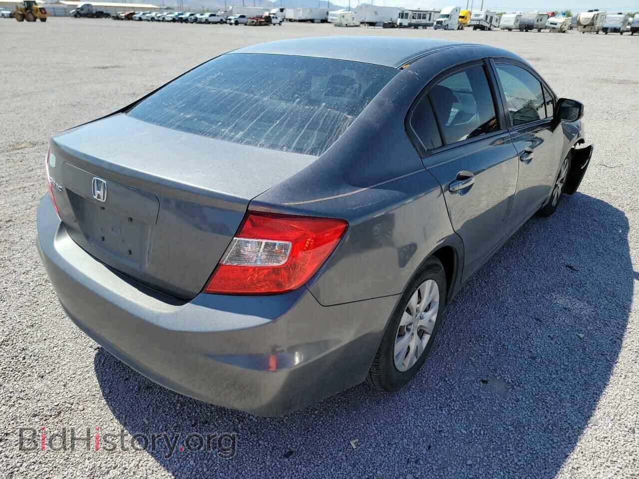 2012 HONDA CIVIC - VIN: 19XFB2F56CE009882 - Фото 4