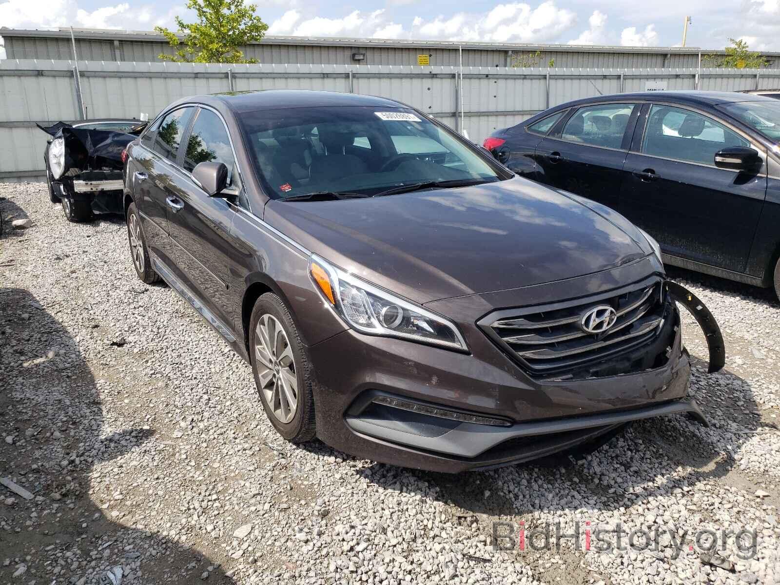 Photo 5NPE34AF7FH138332 - HYUNDAI SONATA 2015