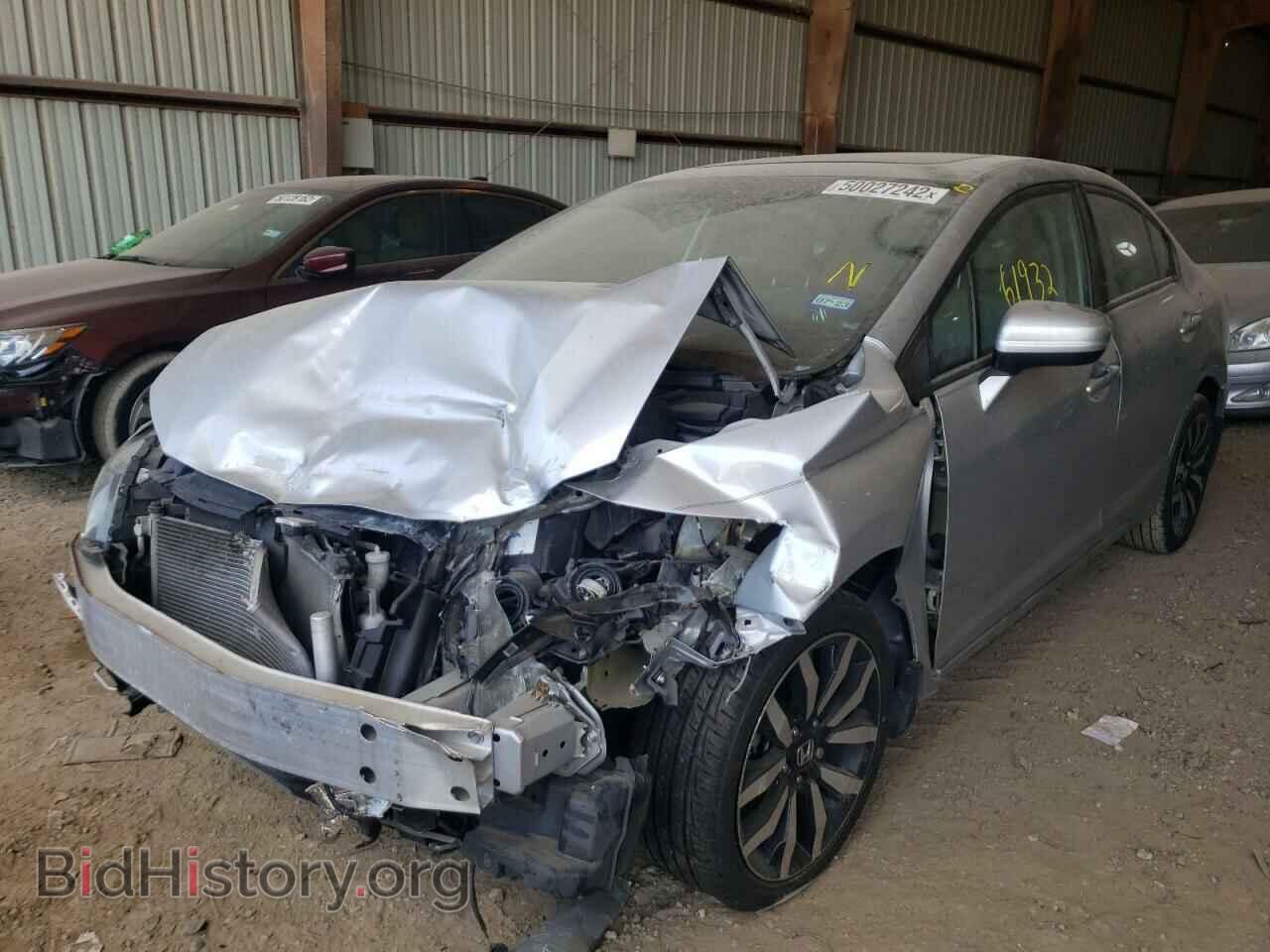 2015 HONDA CIVIC - VIN: 2HGFB2F92FH515609 - Фото 2