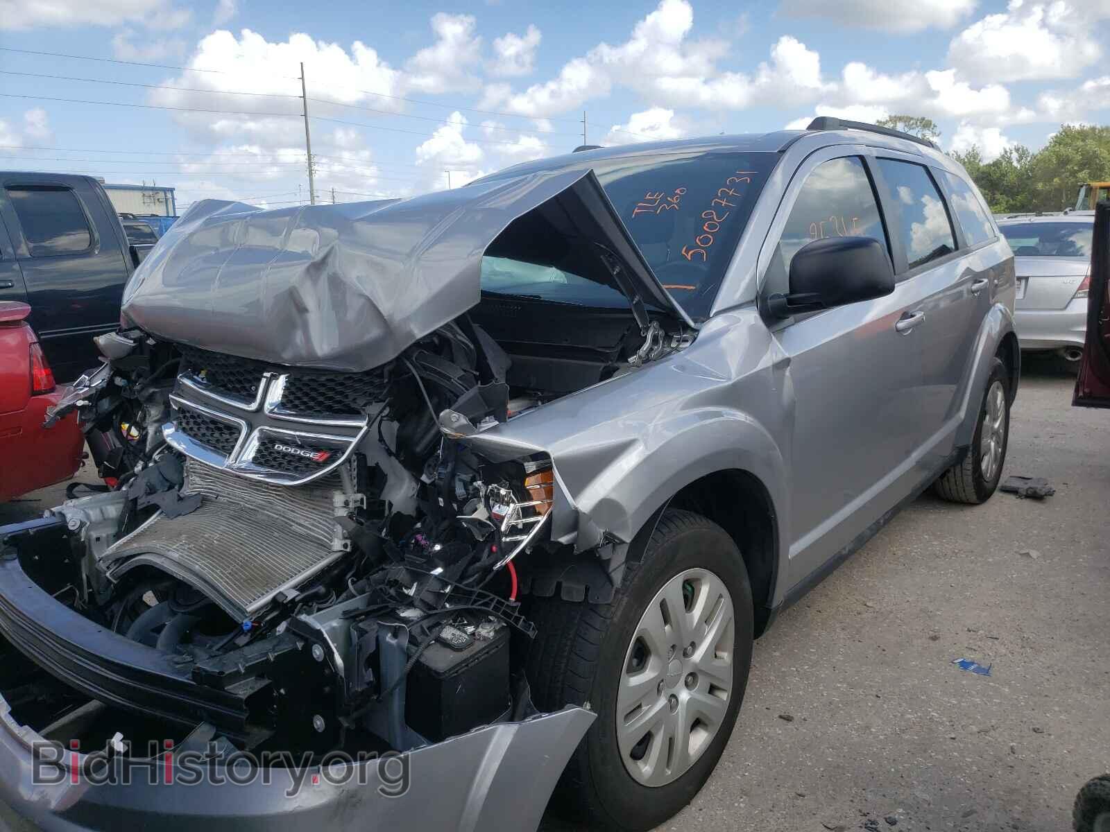 2020 DODGE JOURNEY - VIN: 3C4PDCAB3LT202312 - Фото 2