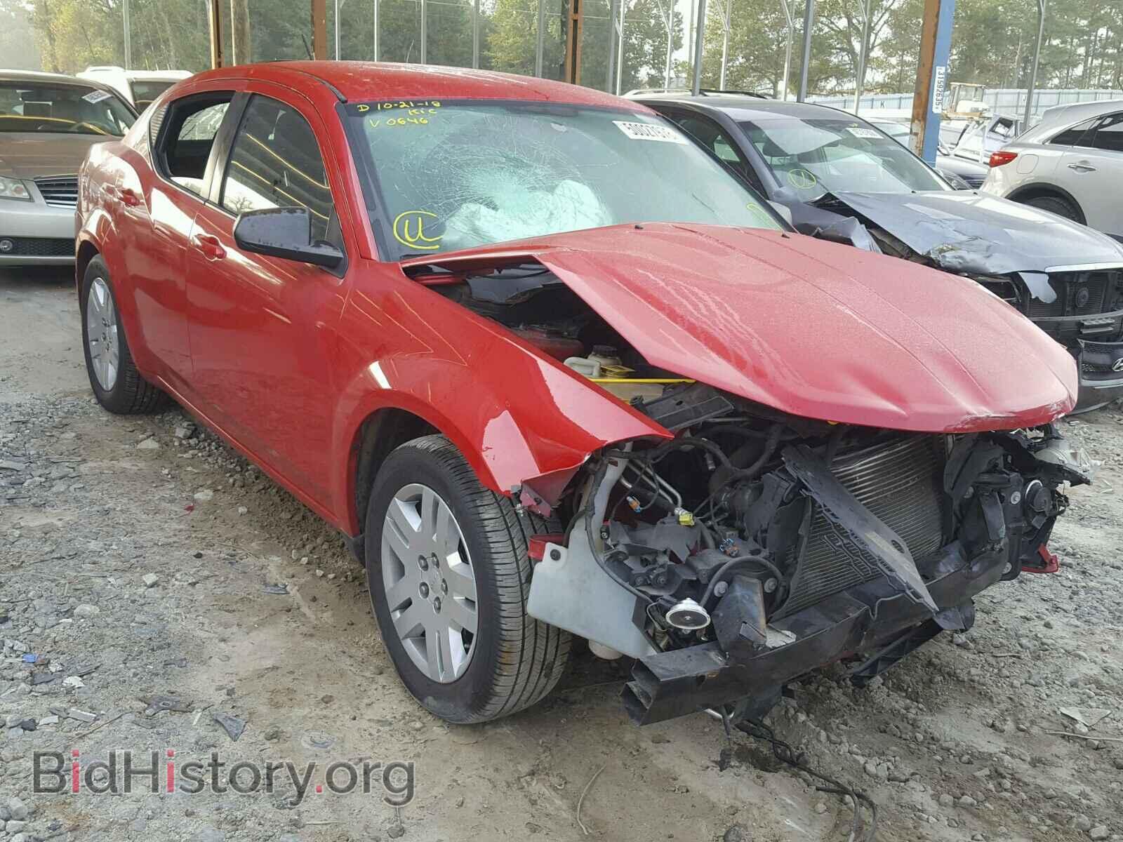 Фотография 1C3CDZAB6DN690646 - DODGE AVENGER 2013