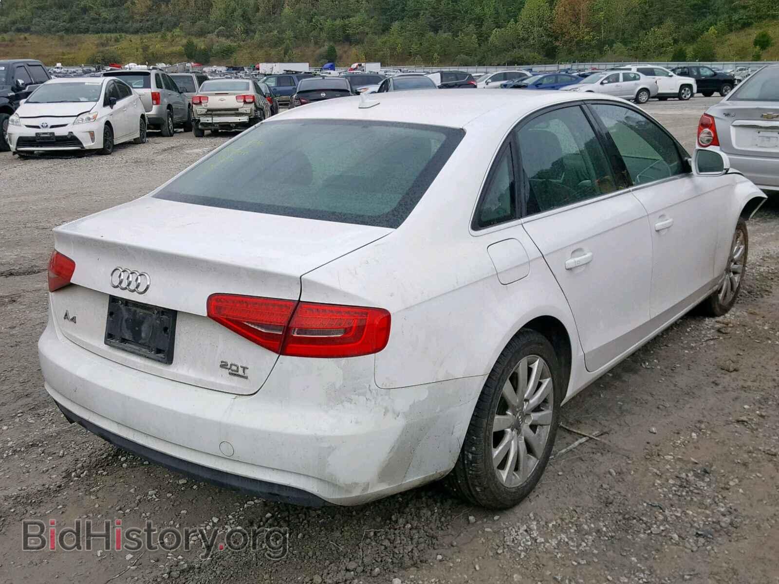 2013 AUDI A4 - VIN: WAUBFAFL6DN019432 - Photo 4