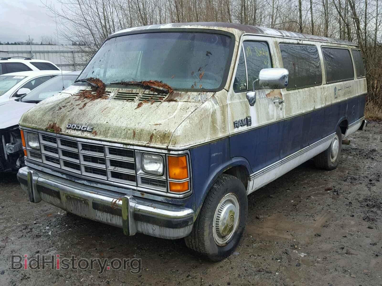 1989 DODGE RAM VAN - VIN: 2B7KB31Z1KK360834 - Фото 2