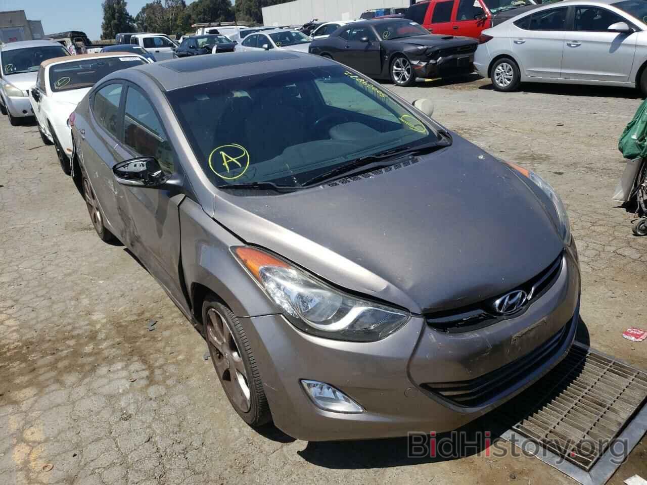 Photo 5NPDH4AE0CH151357 - HYUNDAI ELANTRA 2012