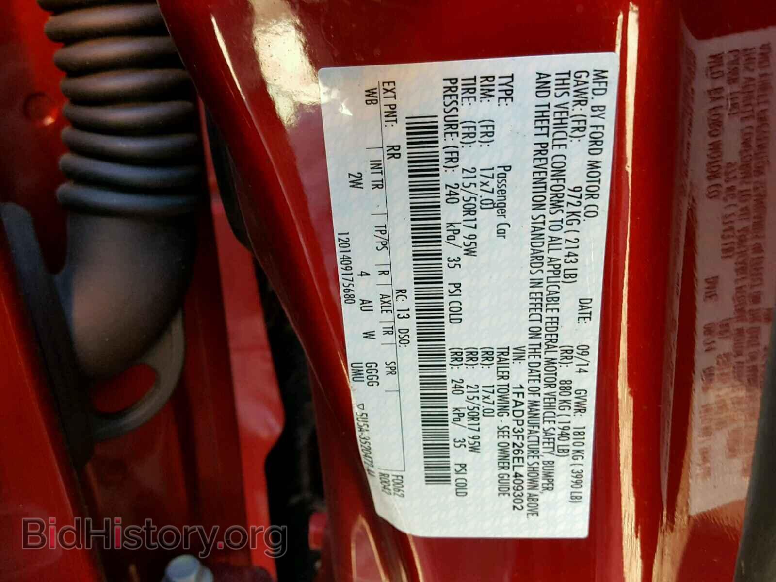 2014 FORD FOCUS - VIN: 1FADP3F26EL409302 - Photo 10