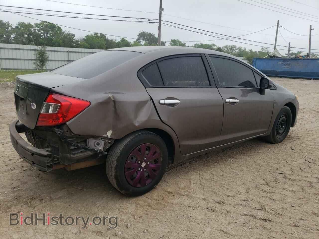 2012 HONDA CIVIC - VIN: 2HGFB2F59CH584497 - Photo 3