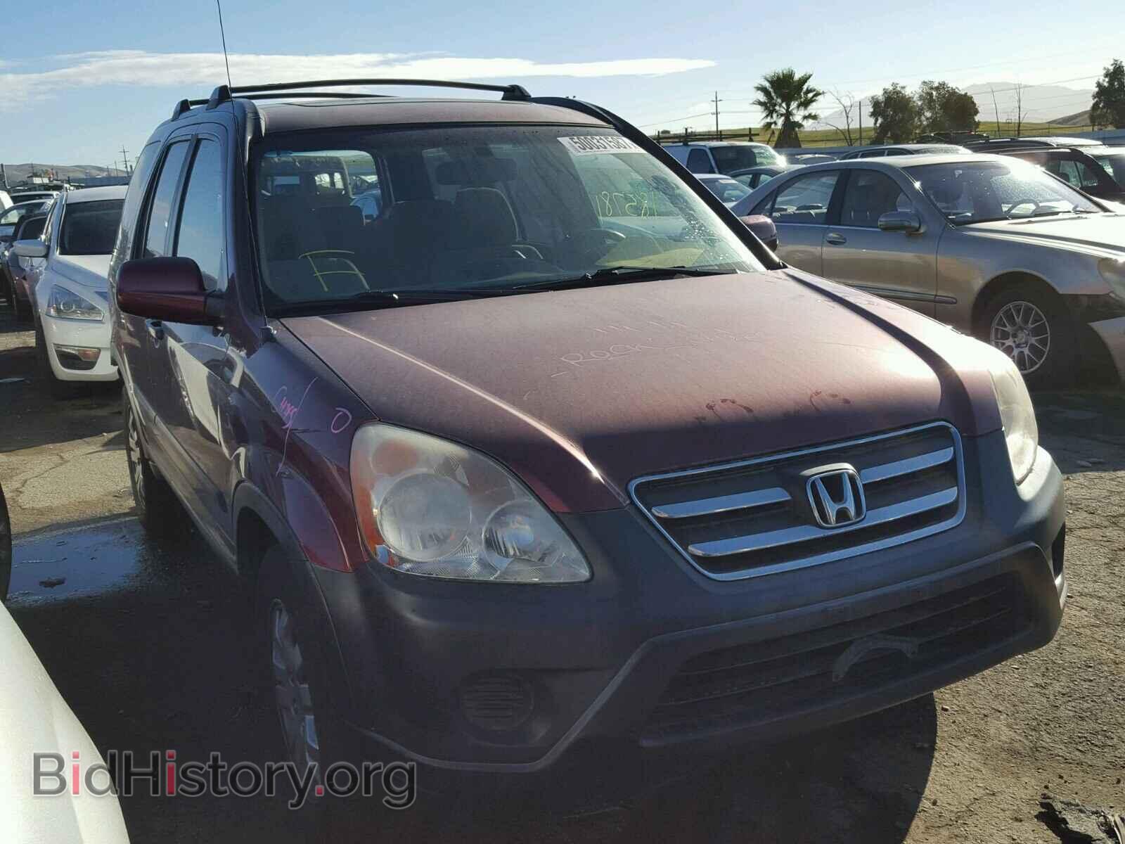 Photo JHLRD78856C006899 - HONDA CRV 2006