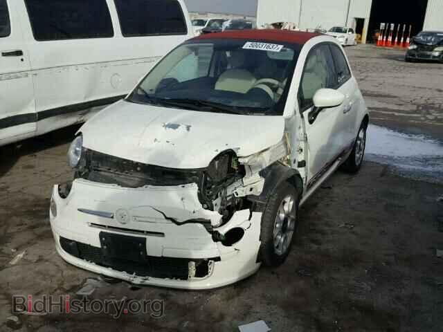 2012 FIAT 500 - VIN: 3C3CFFDR4CT174608 - Фото 2