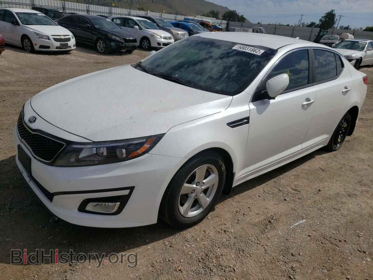 2015 KIA OPTIMA - VIN: KNAGM4A74F5637360 - Фото 2