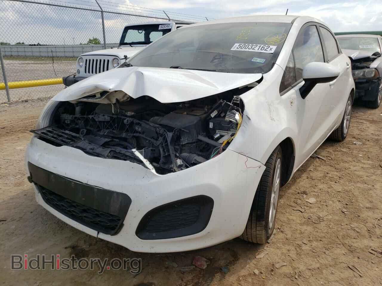 2013 KIA RIO - VIN: KNADM5A37D6293391 - Фото 2