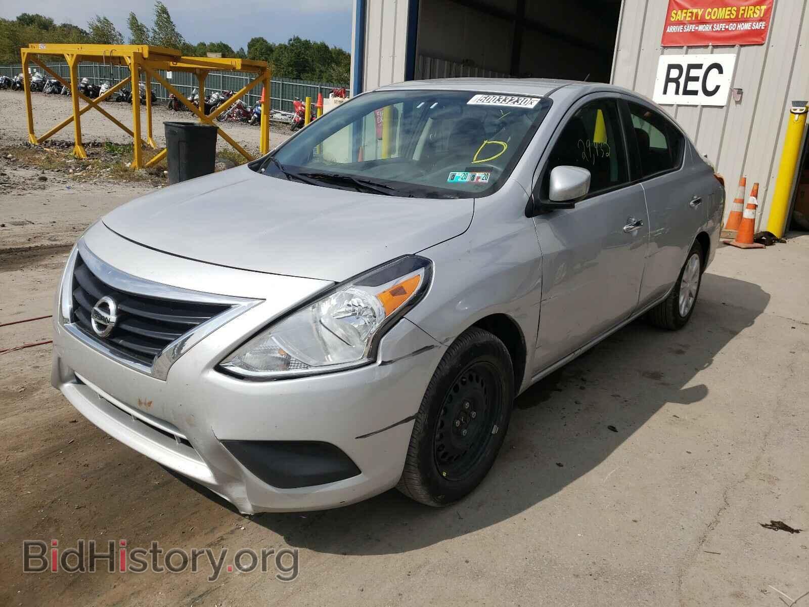 2019 NISSAN VERSA - VIN: 3N1CN7AP2KL854970 - Фото 2