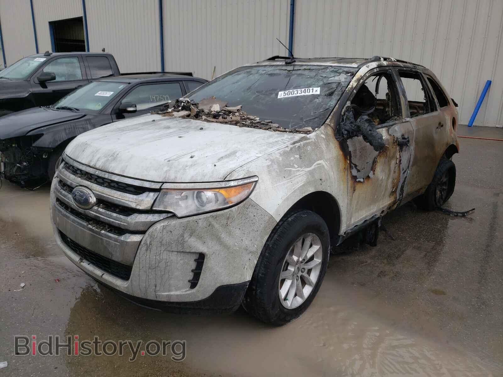 2014 FORD EDGE - VIN: 2FMDK3GC7EBB60892 - Фото 2