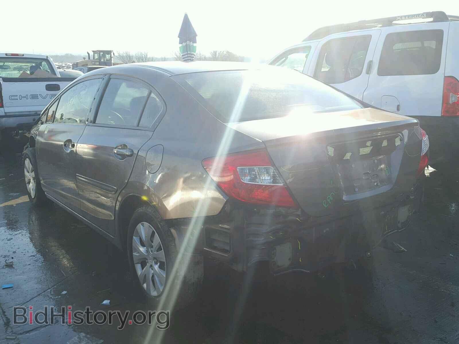 2012 HONDA CIVIC - VIN: 2HGFB2F55CH579829 - Фото 3