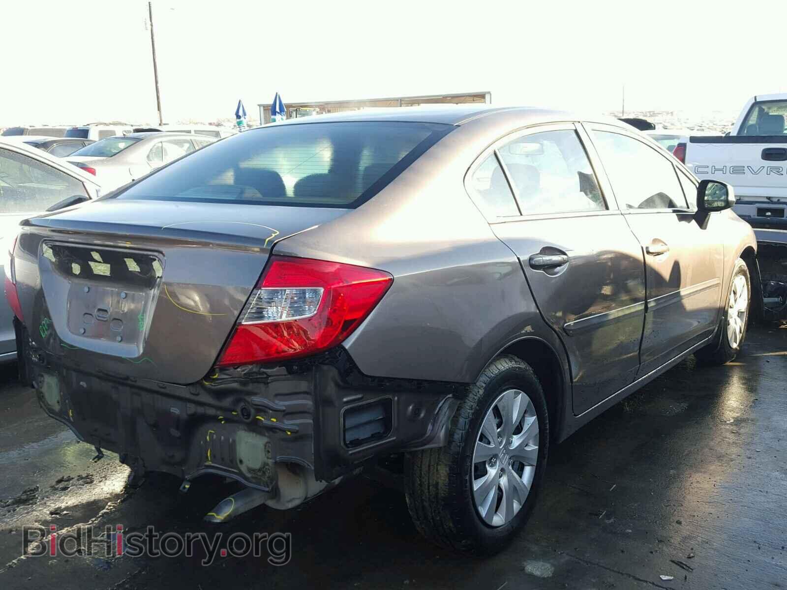 2012 HONDA CIVIC - VIN: 2HGFB2F55CH579829 - Фото 4