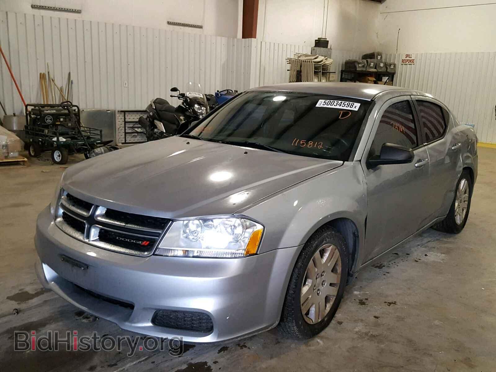 2014 DODGE AVENGER - VIN: 1C3CDZAB3EN115812 - Фото 2