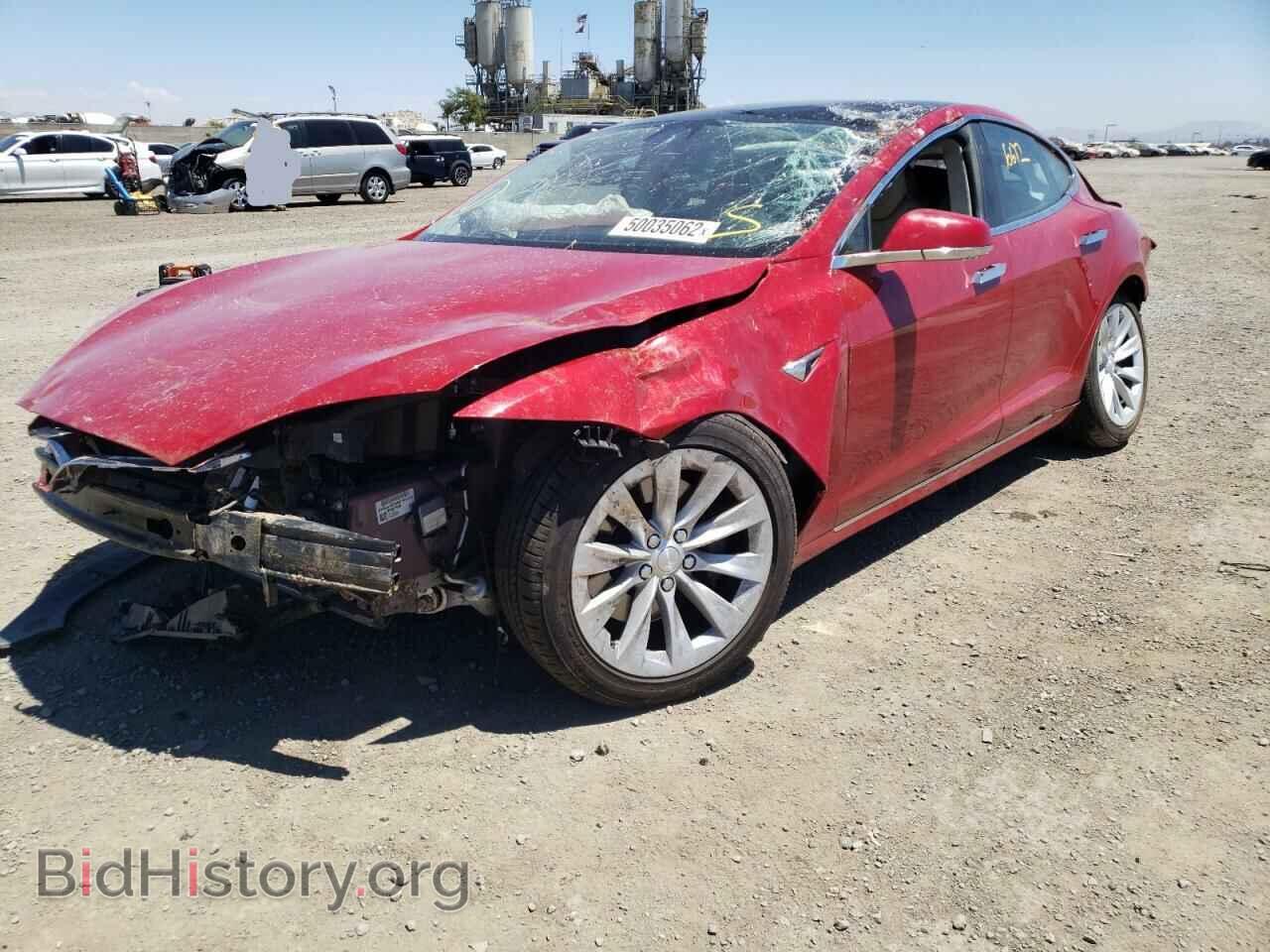 2017 TESLA MODEL S - VIN: 5YJSA1E25HF199758 - Фото 2