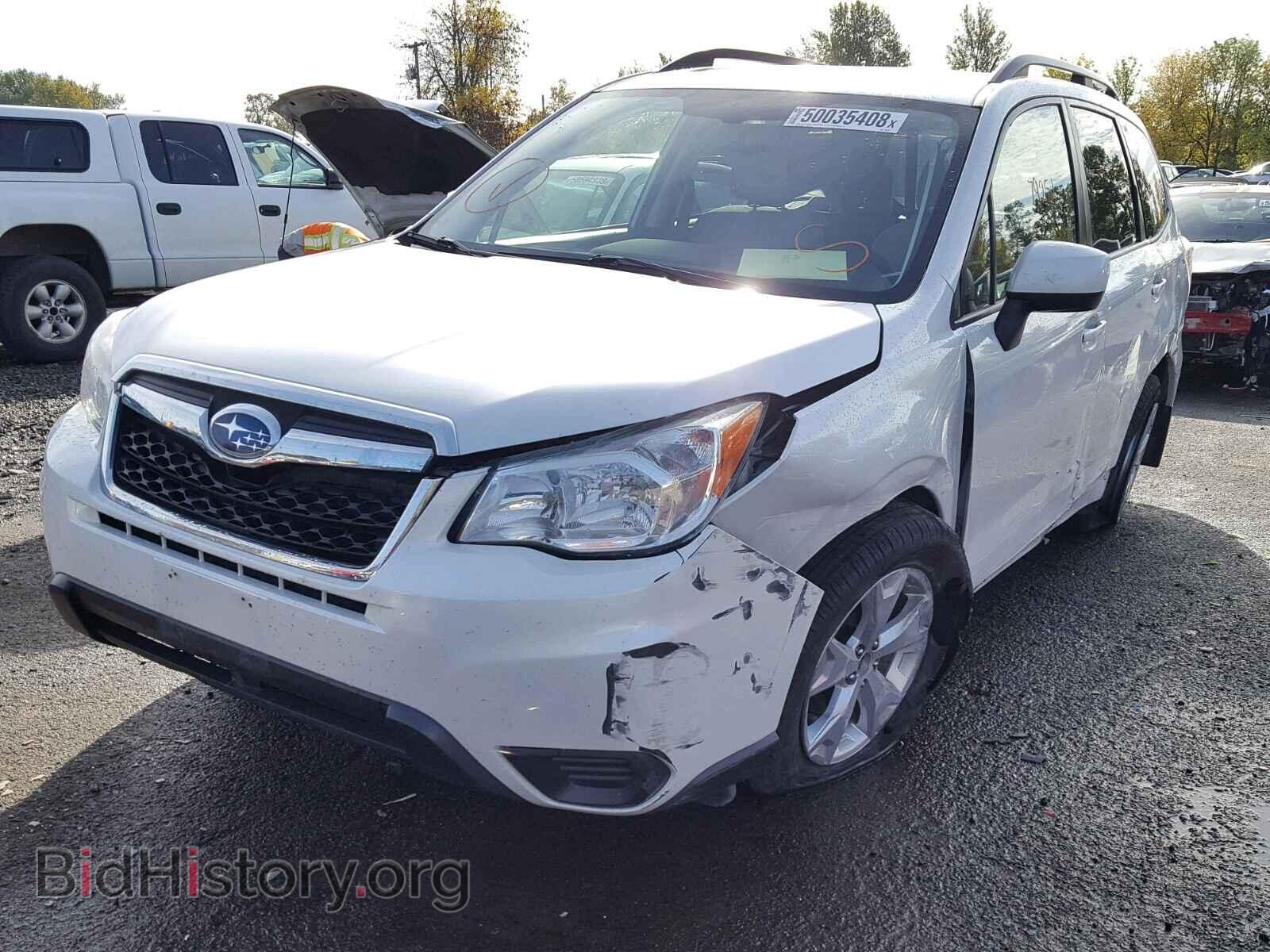 2014 SUBARU FORESTER - VIN: JF2SJAEC6EH464306 - Фото 2