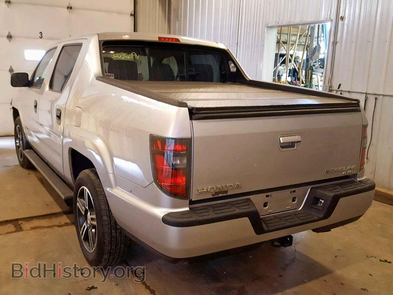 2014 HONDA RIDGELINE - VIN: 5FPYK1F74EB005726 - Фото 3
