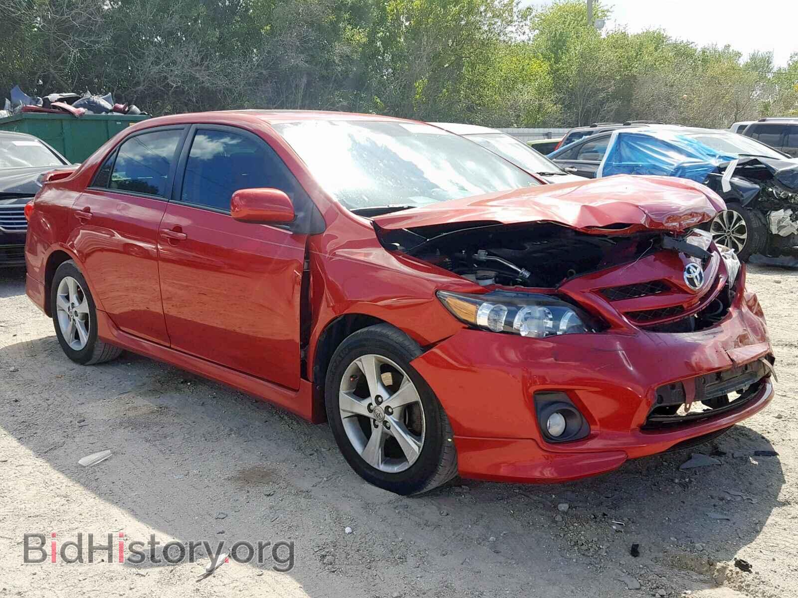 Photo 2T1BU4EE5CC763473 - TOYOTA COROLLA BA 2012