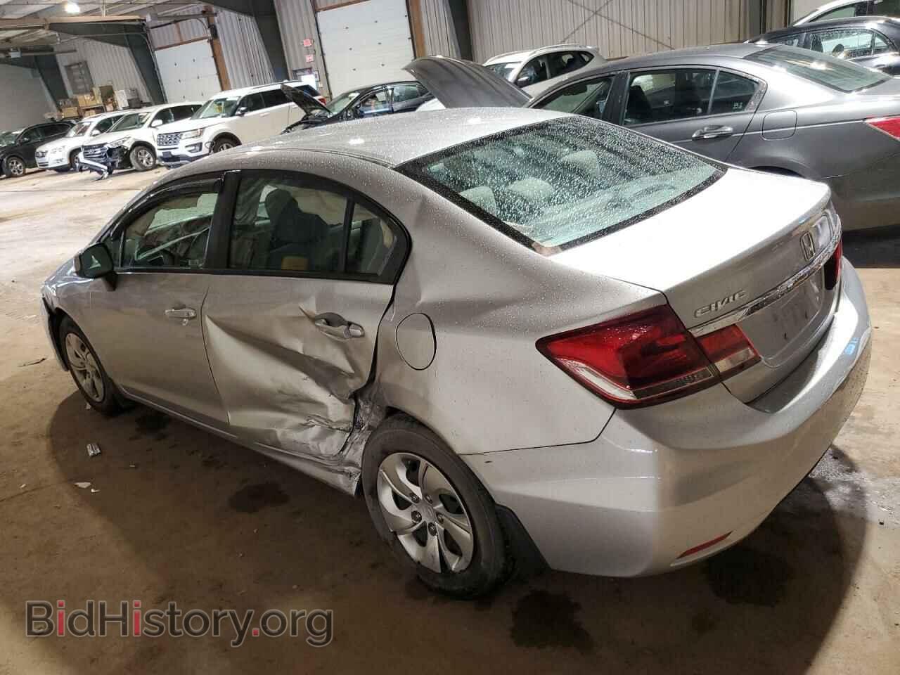 2013 HONDA CIVIC - VIN: 2HGFB2F58DH564372 - Фото 2