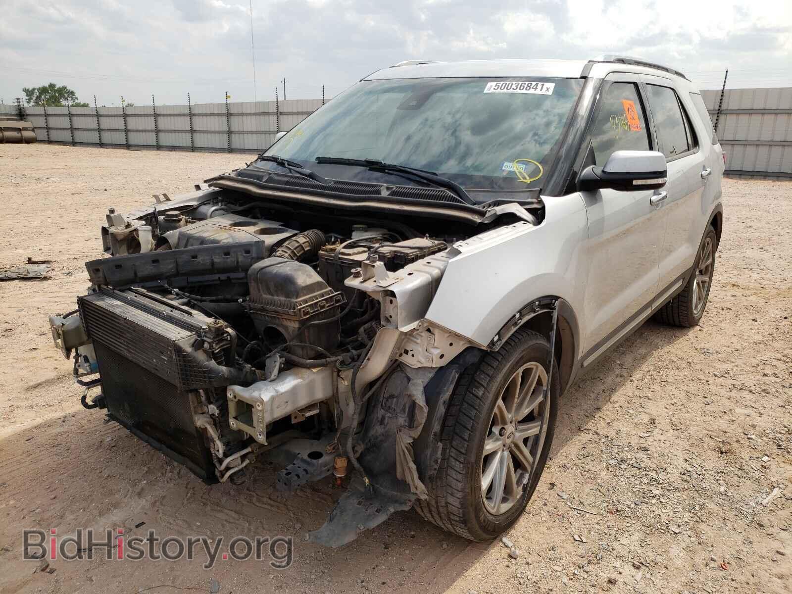 2016 FORD EXPLORER - VIN: 1FM5K7FH0GGA43580 - Фото 2