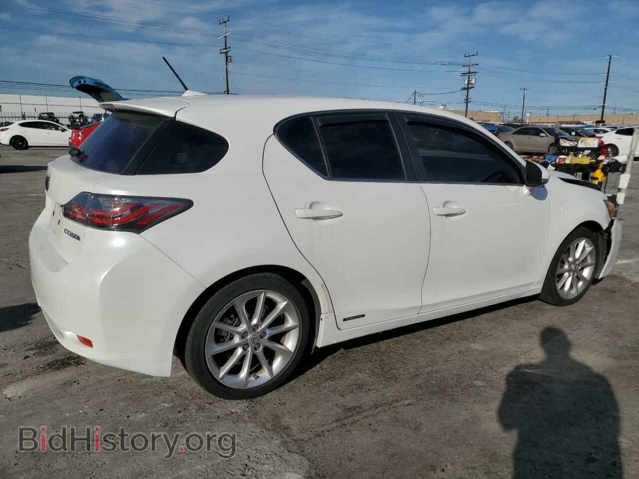 2011 LEXUS CT 200 - VIN: JTHKD5BH0B2037343 - Фото 3