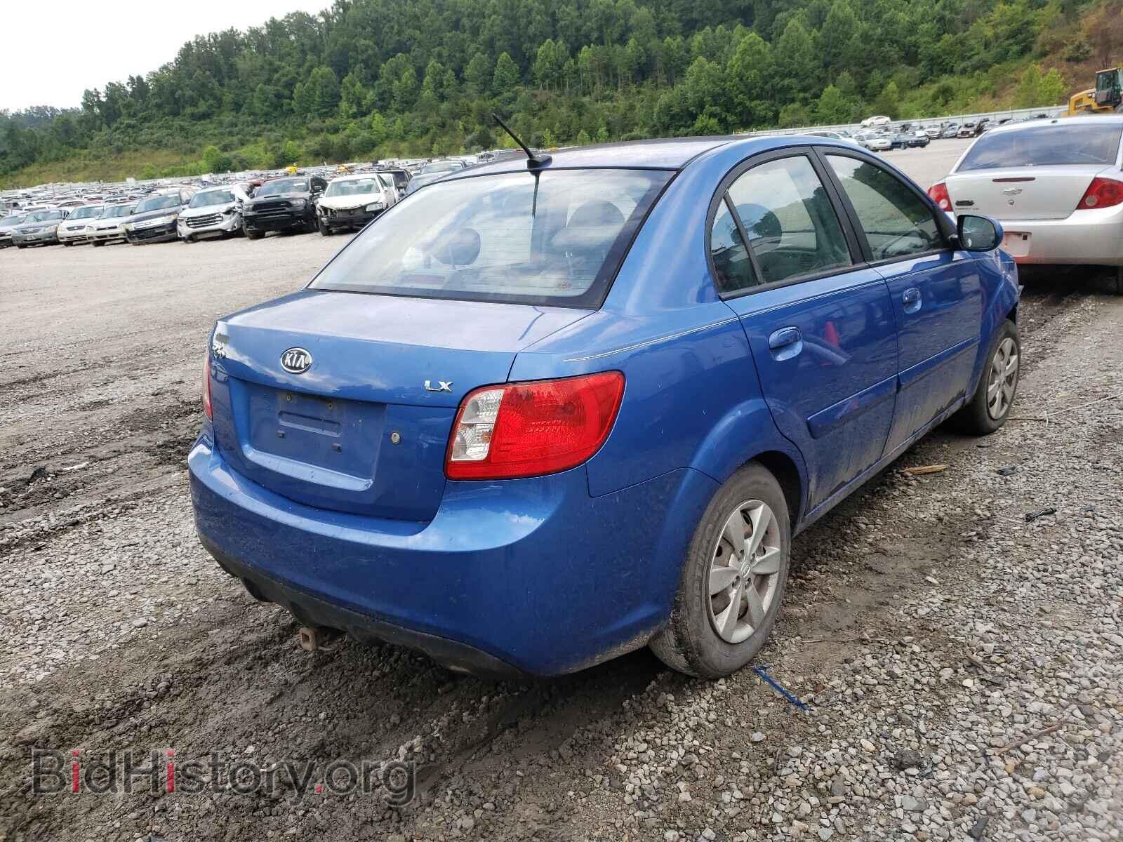 2010 KIA RIO - VIN: KNADH4A35A6651792 - Фото 4