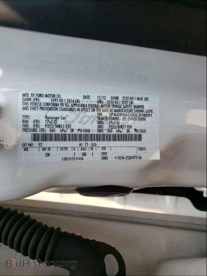 2013 FORD CMAX - VIN: 1FADP5AU2DL518651 - Фото 10