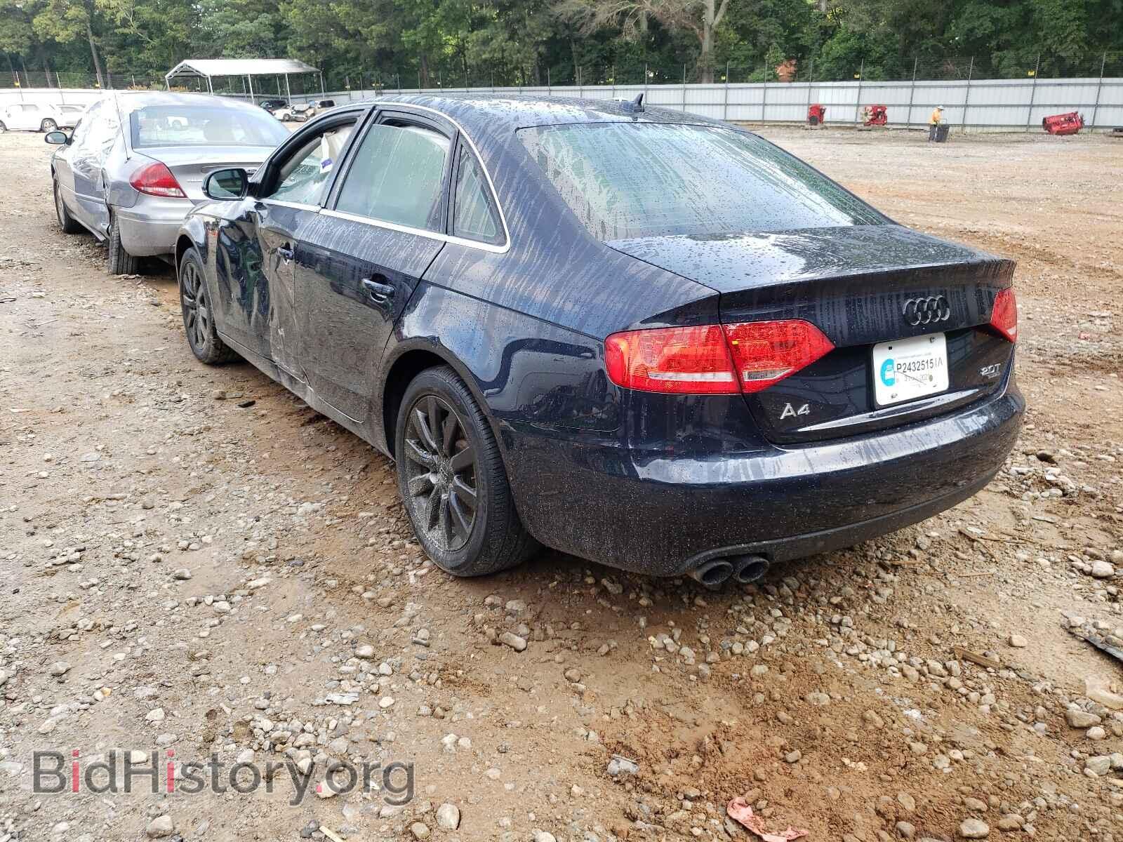 2012 AUDI A4 - VIN: WAUBFAFL3CA118960 - Фото 3