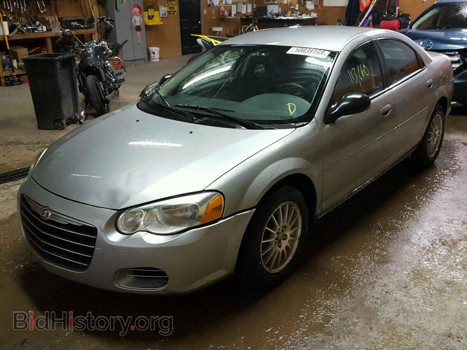 2004 CHRYSLER SEBRING - VIN: 1C3EL46X14N289346 - Фото 2