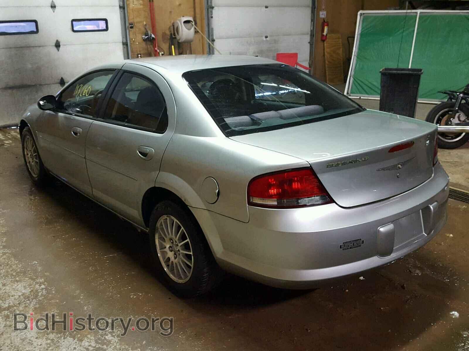 2004 CHRYSLER SEBRING - VIN: 1C3EL46X14N289346 - Фото 3