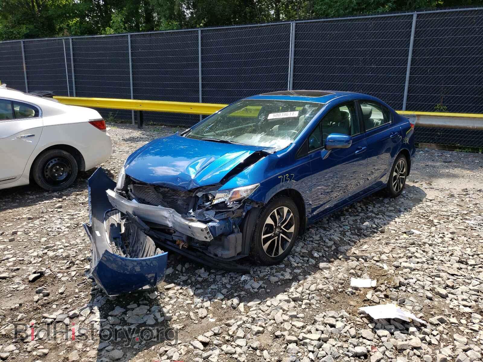 2014 HONDA CIVIC - VIN: 2HGFB2F80EH519440 - Фото 2