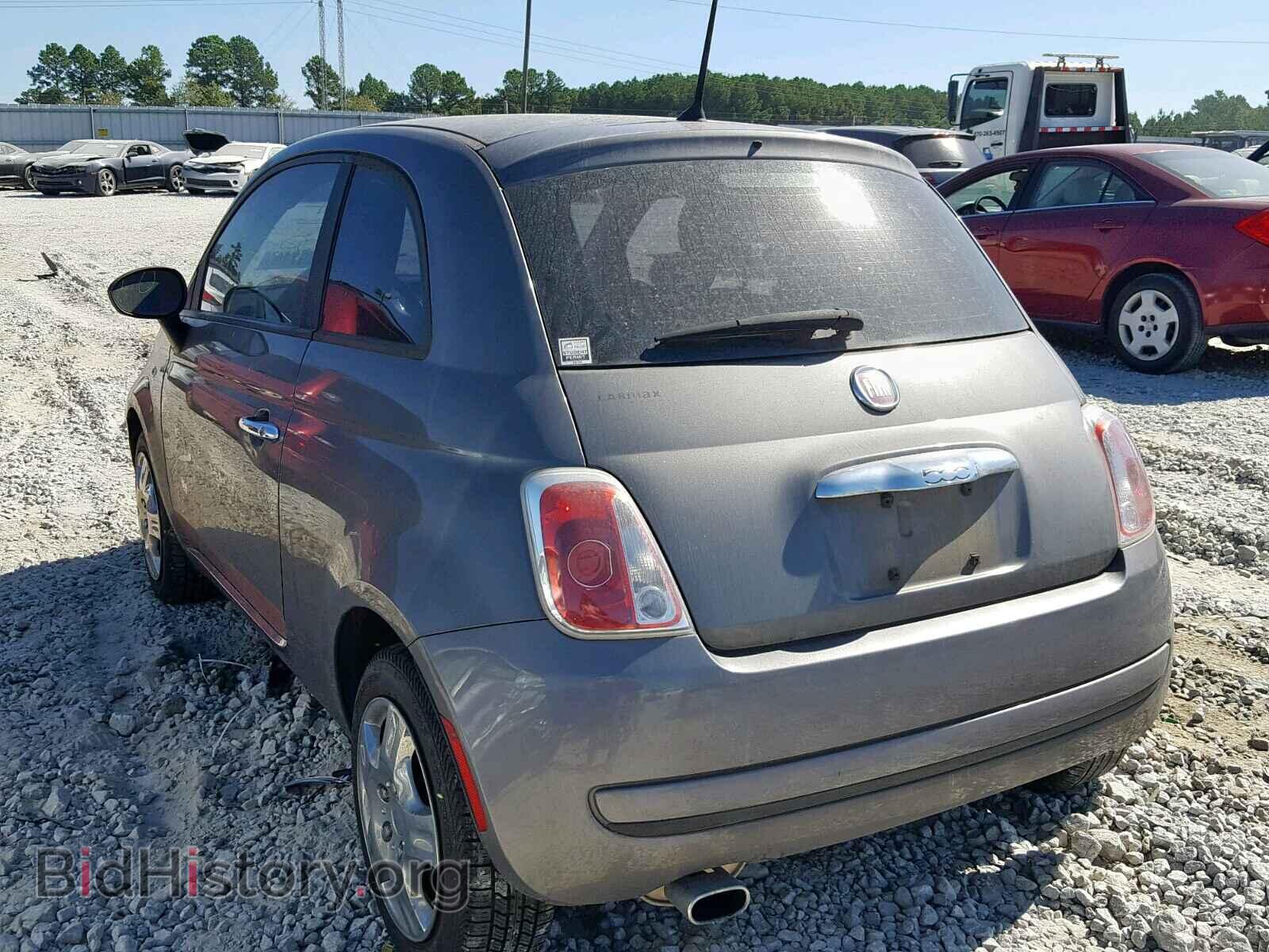 2012 FIAT 500 - VIN: 3C3CFFARXCT128740 - Фото 3