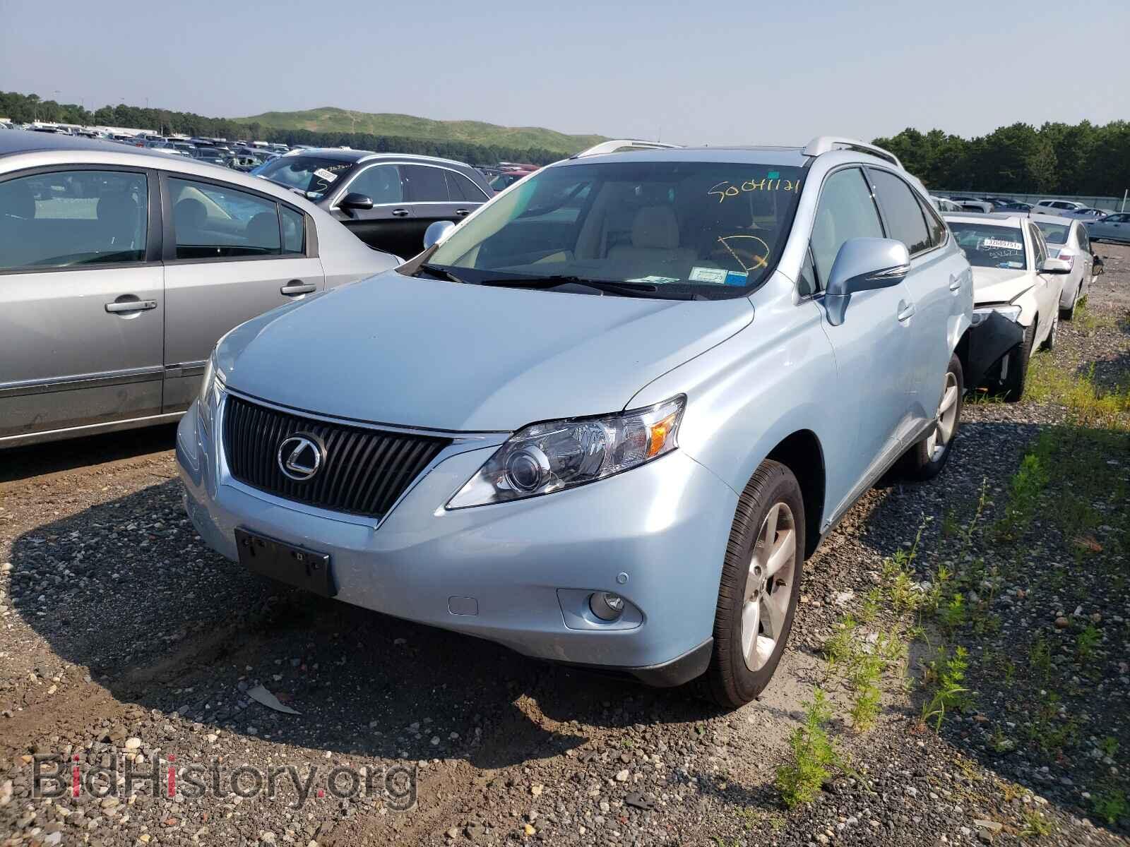 2012 LEXUS RX350 - VIN: 2T2BK1BA8CC122318 - Фото 2