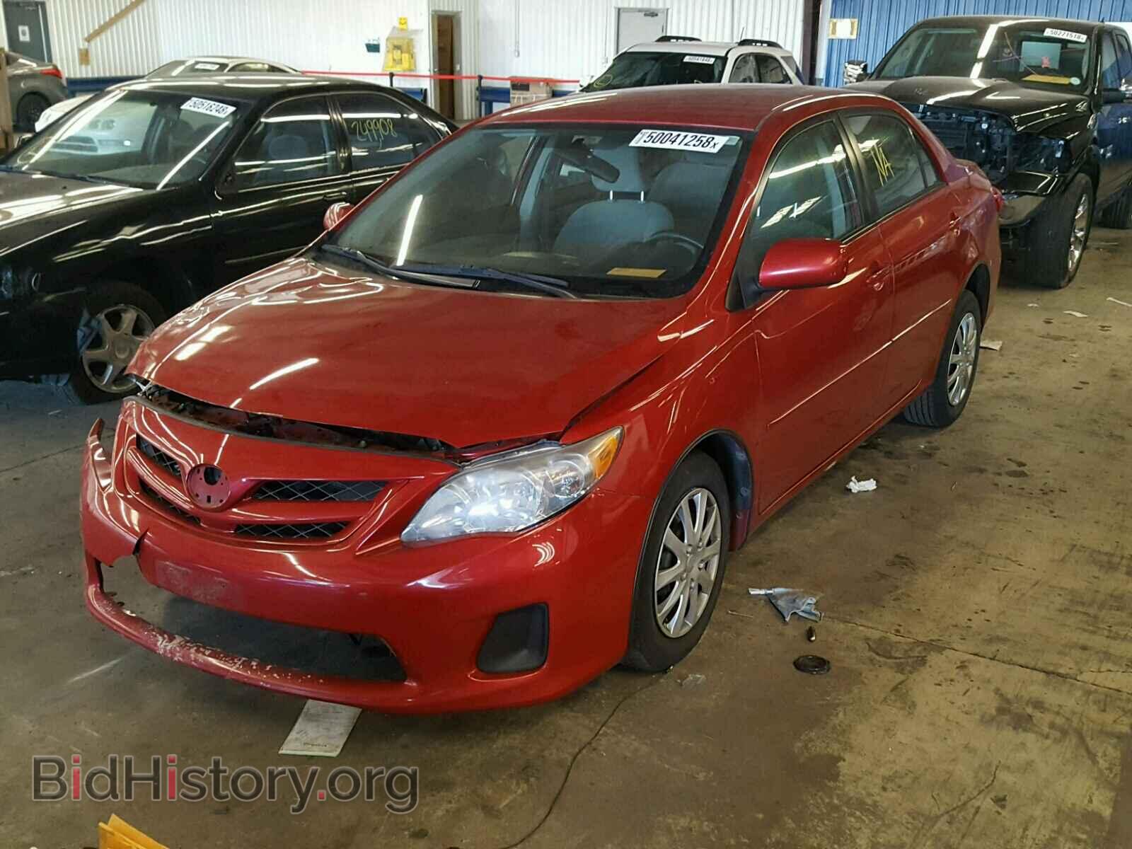 2011 TOYOTA COROLLA BA - VIN: 2T1BU4EE2BC537213 - Фото 2